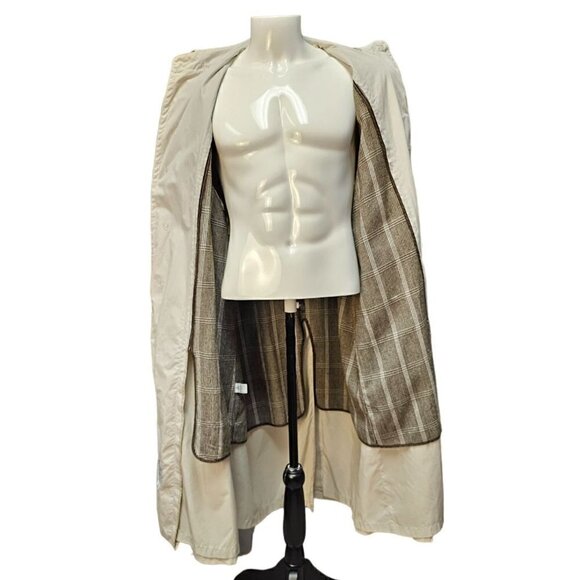 Towne Limits Londontown Corporation Men's Trench Rain Winter Coat, Size 40R - Picture 3 of 12